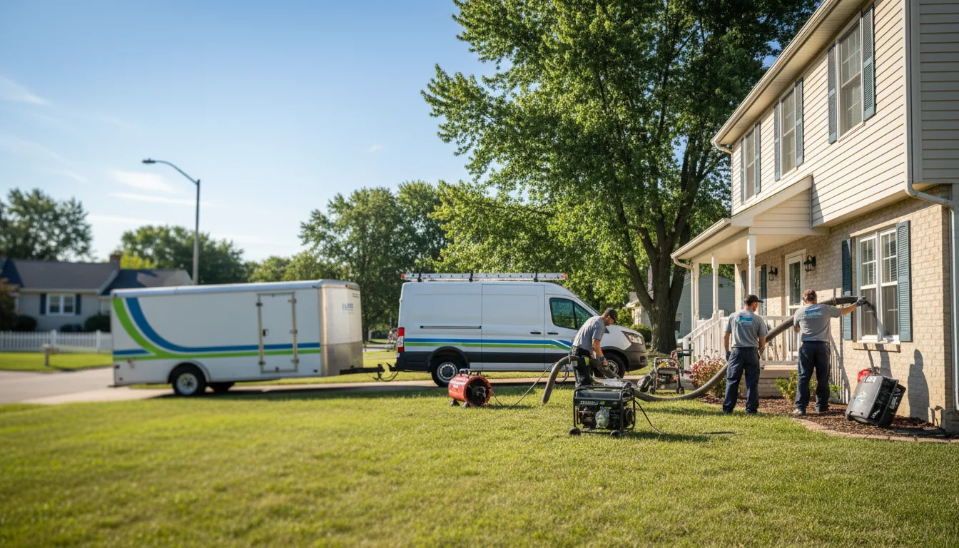 Flooded Basement Restoration And Cleanup With Repair in Shoup, ID near me